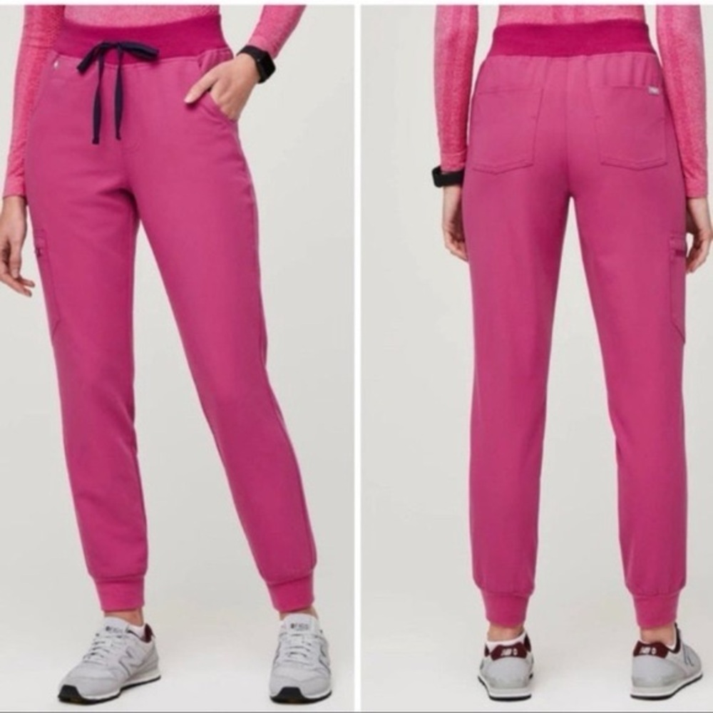 women's Figs Electric Orchid Zamora™ - Jogger Scrub Pants - S / Electric Orchid